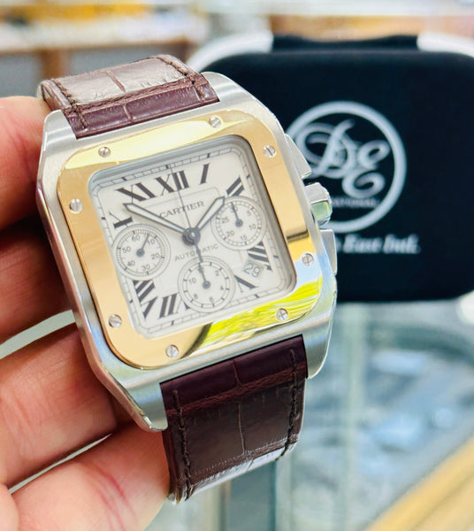 Cartier Santos Rose gold