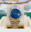 Rolex Datejust 36mm 116234 Blue Roman Dial jubilee 18K White Gold Bezel MINT Box/ Papers