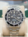 Rolex Submariner Date 16800 40 Black Matte Patina Dial  Stainless Steel Oyster PreOwned 1984 - Diamonds East Intl.