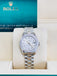 Rolex Lady-Datejust President Platinum 179136 Factory Diamond Bezel & Dial MINT BOX/PAPERS