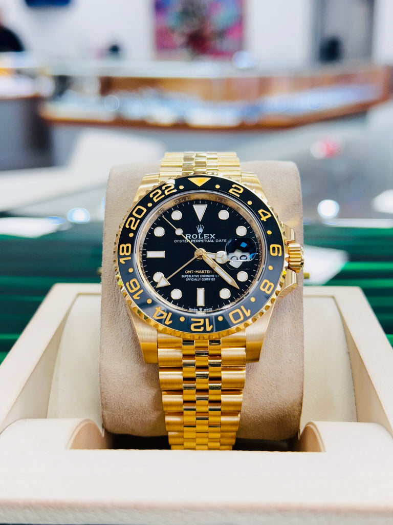 Jubilee Bracelet Rolex Gmt Master 18k Gold Rolex Yellow Gold GMT