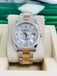 Rolex Datejust 116201 36mm Custom MOP Diamond Dial 18k Rose Gold Oyster Watch MINT