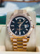 Rolex Day-Date 40 228235 Rose Gold  Factory Eisenkiesel Baguette Diamond Dial  Box and Papers Unworn - Diamonds East Intl.