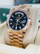 Rolex Day-Date 40 228235 Rose Gold  Factory Eisenkiesel Baguette Diamond Dial  Box and Papers Unworn - Diamonds East Intl.