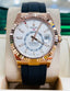 Rolex Sky-Dweller 326235 18K EverRose Gold White Dial 42mm OysterFlex Box and Papers UNWORN