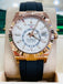 Rolex Sky-Dweller 326235 EverRose Gold White Dial 42 OysterFlex Box and Papers Unworn - Diamonds East Intl.