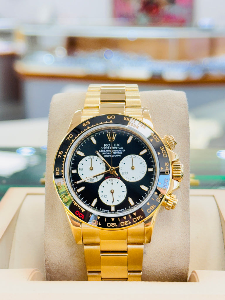 Rolex Daytona 116528 Yellow Gold Custom Le Mans Daytona Edition Box/Papers