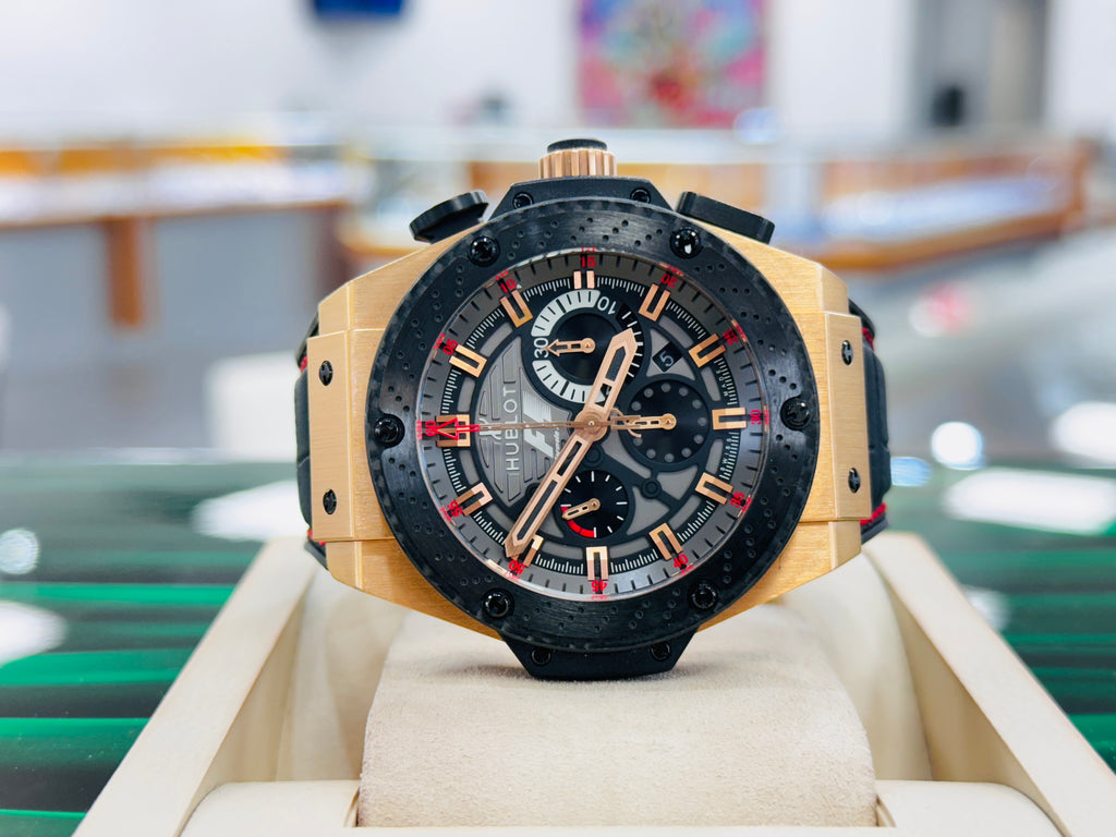Hublot King Power F1 Great Britain 48mm in 18k Rose Gold with