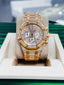 Audemars Piguet Royal Oak Chronograph 41mm 18K Rose Gold Factory Pave Diamond 26322OR.ZZ.1222OR.01 Box and Papers