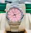 Rolex Oyster Perpetual 124300 41mm Custom Pink Dial Watch Box And Papers UNWORN