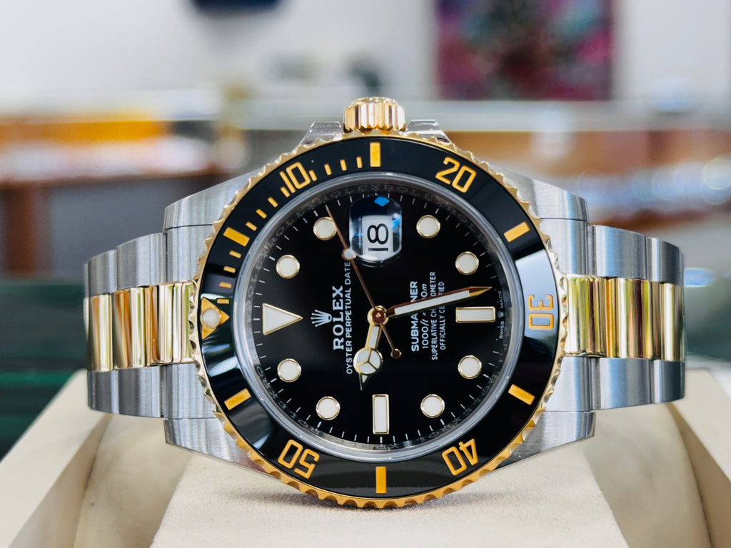 Rolex Submariner Date 126613LN 41 TwoTone Stainless and Gold  Black Dial PreOwned - Diamonds East Intl.