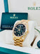 Rolex Day-Date 40 228238  NEW RELEASE 2024 OMBRE GREEN ROMAN Unworn Box and Papers - Diamonds East Intl.