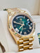 Rolex Day-Date 40 228238  NEW RELEASE 2024 OMBRE GREEN ROMAN Unworn Box and Papers - Diamonds East Intl.