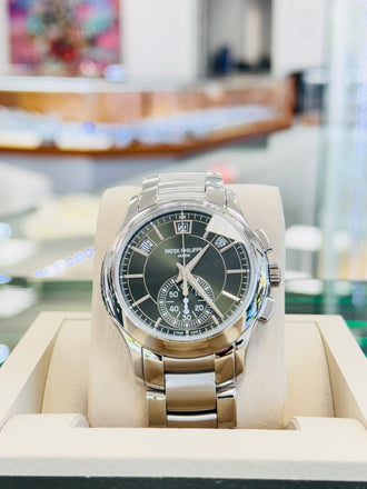 Patek Philippe  Annual Calendar Chronograph Complications 5905/1A-001 Box and Papers Unworn - Diamonds East Intl.