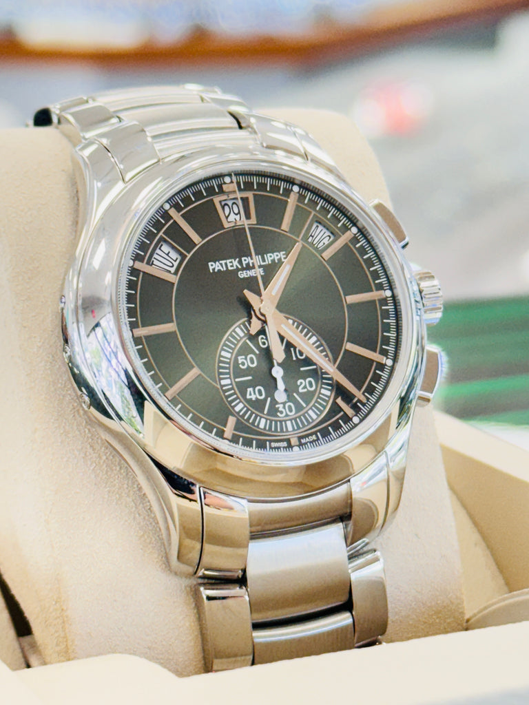 Patek Philippe  Annual Calendar Chronograph Complications 5905/1A-001 Box and Papers Unworn - Diamonds East Intl.