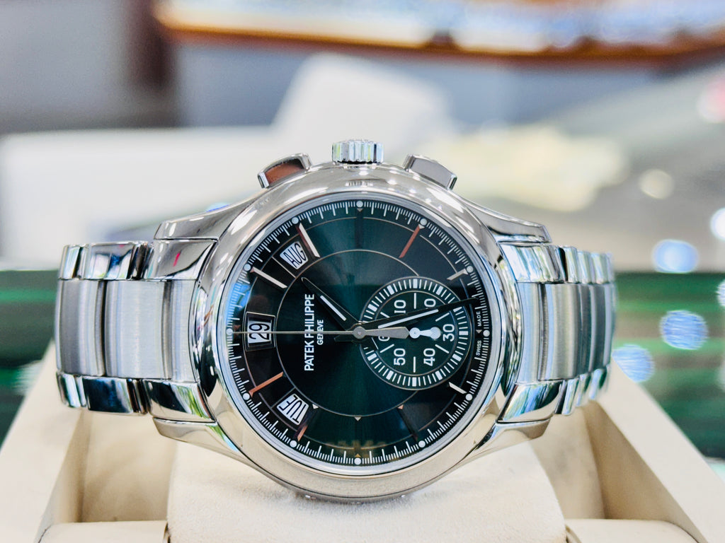 Patek Philippe  Annual Calendar Chronograph Complications 5905/1A-001 Box and Papers Unworn - Diamonds East Intl.
