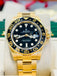 Rolex GMT-Master II 116718LN 40 BLACK Ceramic 18K Yellow Gold Oyster  BOX and Papers PreOwned - Diamonds East Intl.