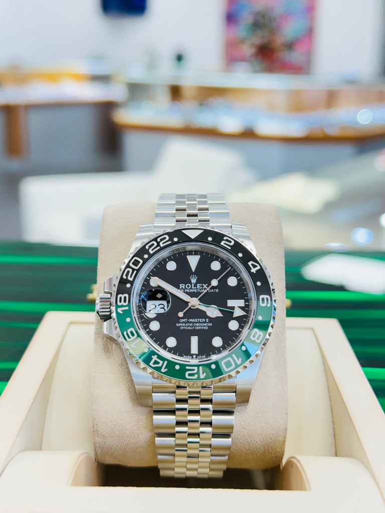 Rolex GMT-Master II Sprite Jubilee Bracelet 126720VTNR Unworn Box and Papers - Diamonds East Intl.