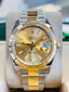 Rolex Datejust 41 126333 Two Tone Oyster Champagne Index Dial MINT Box and Papers