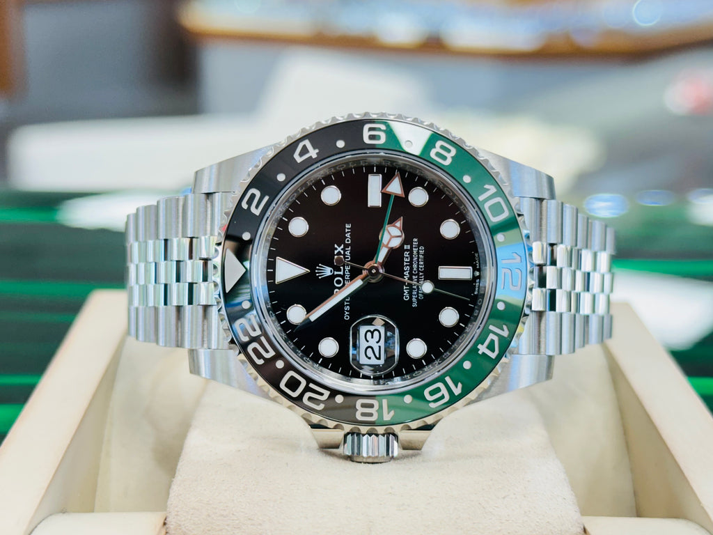 Rolex GMT-Master II Sprite Jubilee Bracelet 126720VTNR Unworn Box and Papers - Diamonds East Intl.
