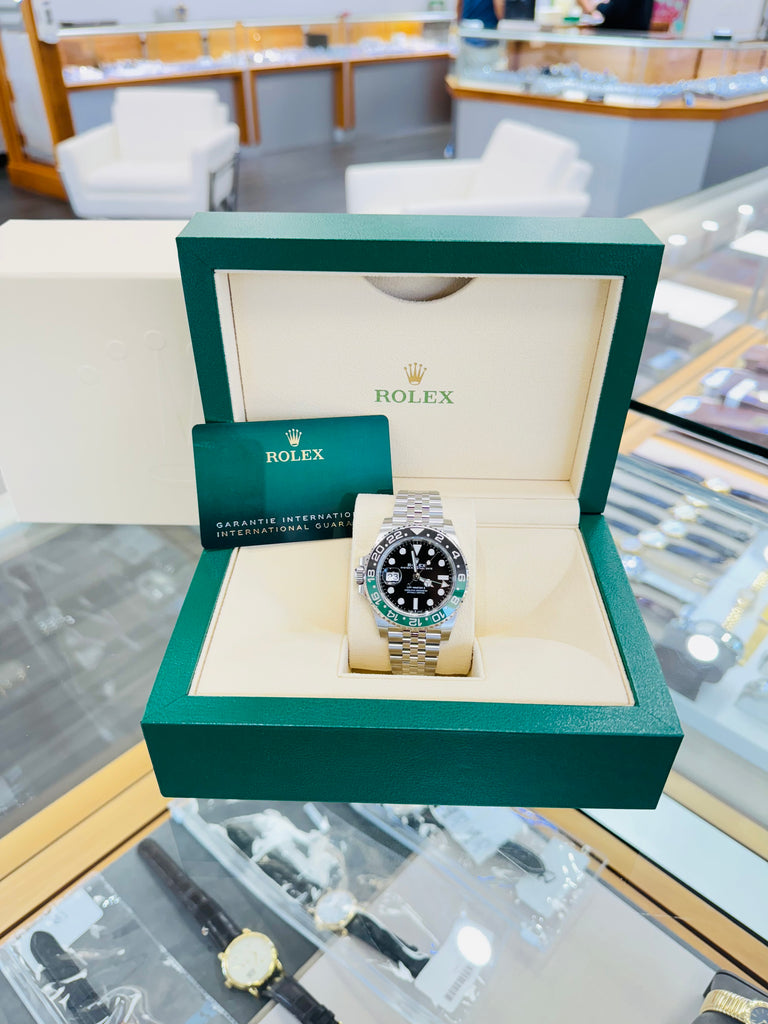 Rolex GMT-Master II Sprite Jubilee Bracelet 126720VTNR Unworn Box and Papers - Diamonds East Intl.