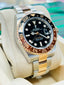 Rolex GMT-Master II Root Beer 126711CHNR 18k Rose Gold & SS Watch MINT