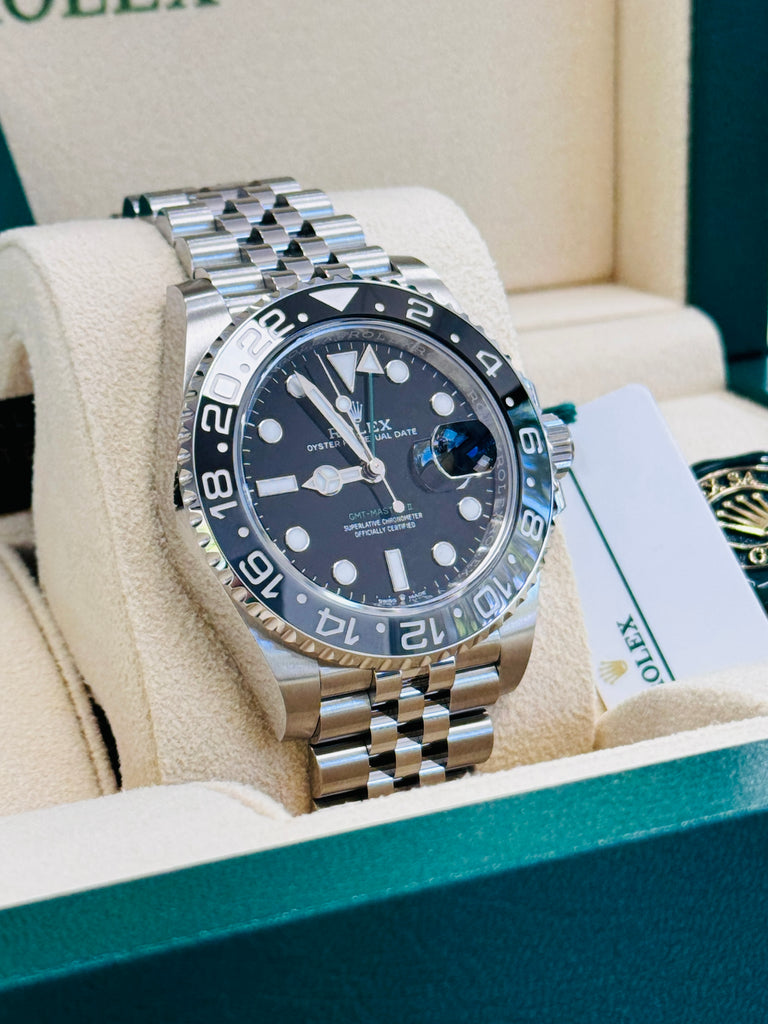 Rolex GMT-Master II 126710GRNR Bruce Wayne Jubilee BOX PAPERS