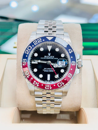 Rolex GMT-Master II 126710 BLRO PEPSI PreOwned - Diamonds East Intl.