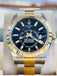 Rolex Sky-Dweller 336933 Black Dial 18K Yellow Gold & Stainless Steel Oyster   Unworn Box and Papers - Diamonds East Intl.