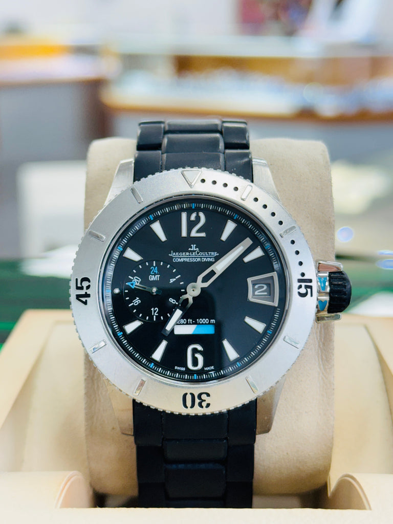 Jaeger-LeCoultre Q184T770 Master Compressor Diving GMT  Box and Papers Limited Edition 1500pc