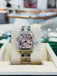 Cartier Roadster 2675 Stainless Steel Pink Dial Ladies Quartz  PreOwned - Diamonds East Intl.