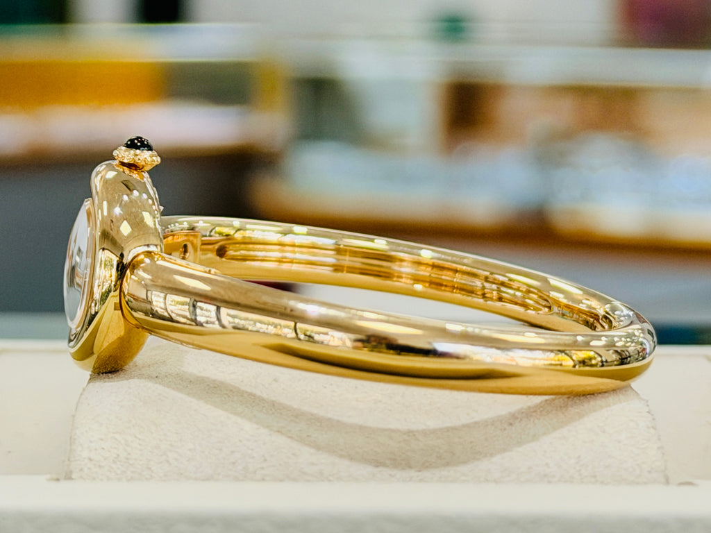 Cartier Baignoire WGBA0044 Mini Yellow Gold Ladies Size 15 quartz   Box and Papers Unworn - Diamonds East Intl.