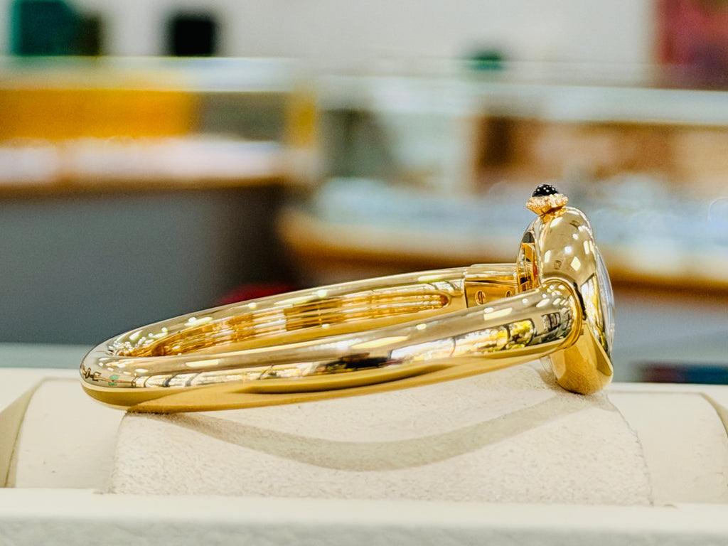 Cartier Baignoire WGBA0044 Mini Yellow Gold Ladies Size 15 quartz   Box and Papers Unworn - Diamonds East Intl.