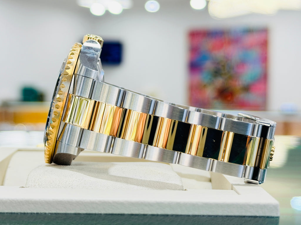 Rolex Sea-Dweller 126603 43 Black Dial 18k Yellow Gold & Stainless Steel Oyster  Box and Paper MINT - Diamonds East Intl.