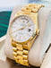 Rolex Day-Date 36 18248 President Yellow Gold Factory Bark Finish Watch PreOwned - Diamonds East Intl.