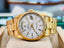 Rolex Day-Date 36 18248 President Yellow Gold Factory Bark Finish Watch PreOwned - Diamonds East Intl.