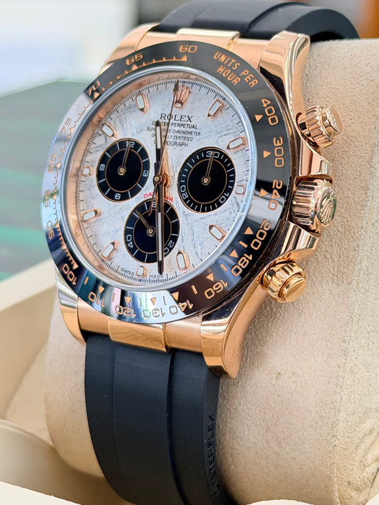 Rolex Daytona 116515LN Cosmograph Daytona Custom METEORITE Style Dial MINT