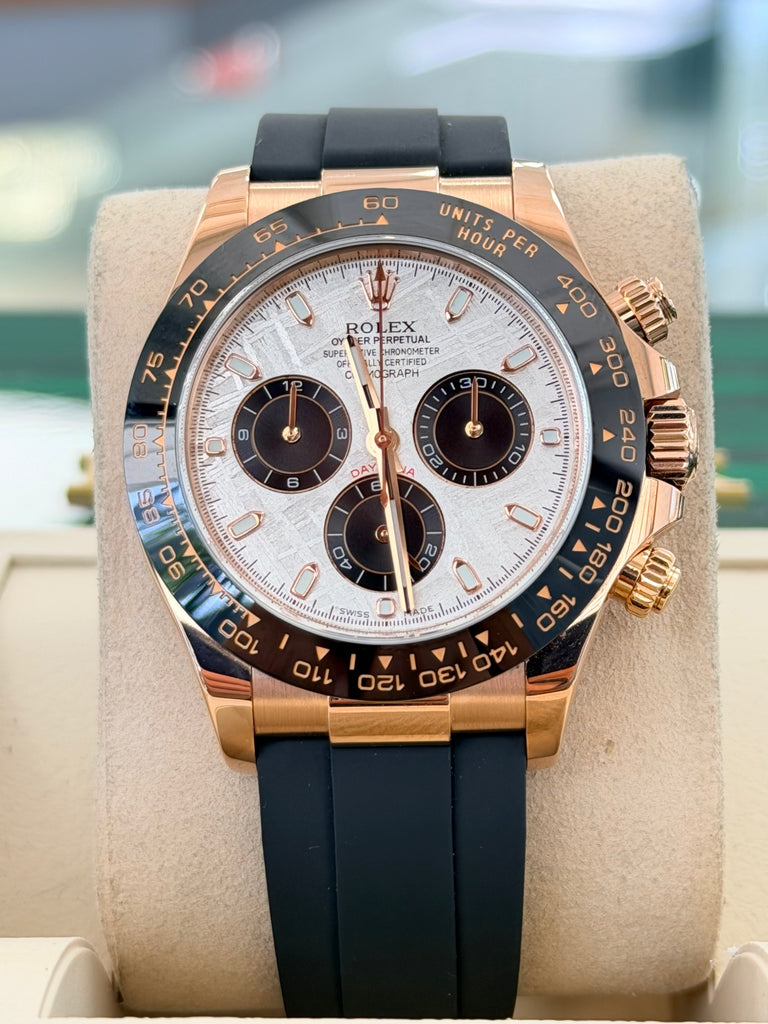 Rolex Daytona 116515LN Cosmograph Daytona Custom METEORITE Style Dial MINT