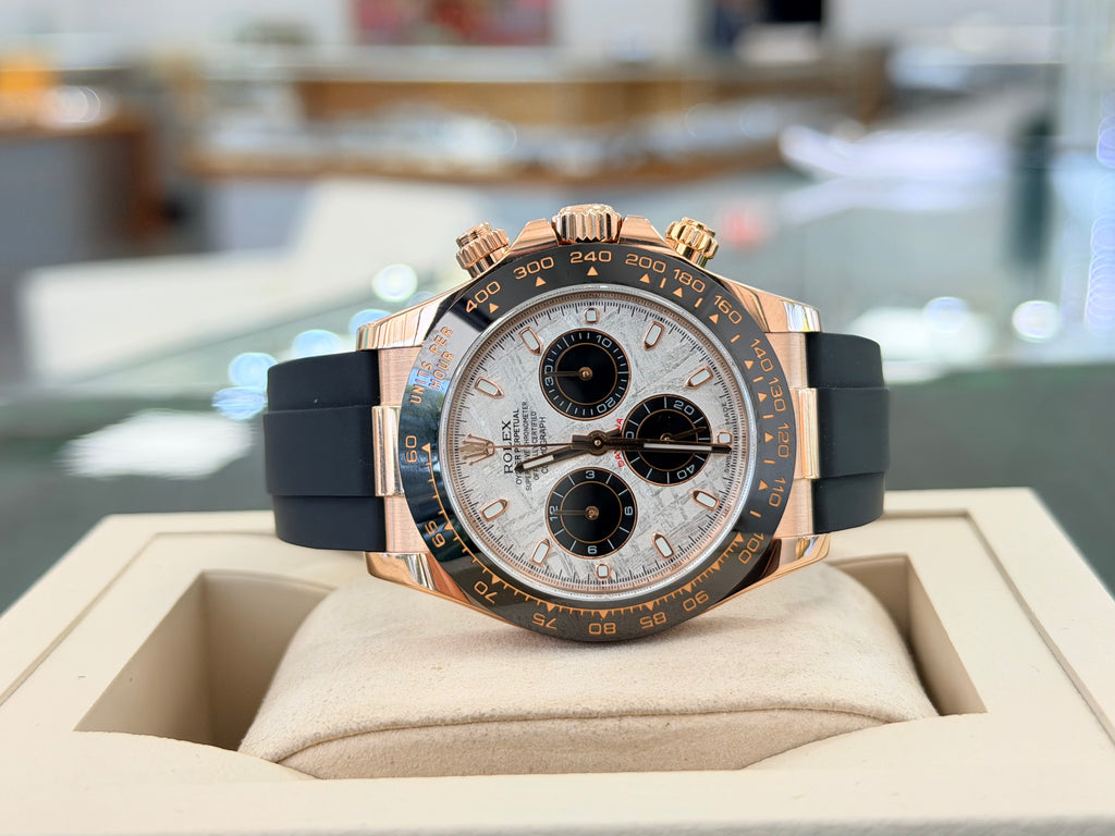 Rolex Daytona 116515LN Cosmograph Daytona Custom METEORITE Style Dial MINT