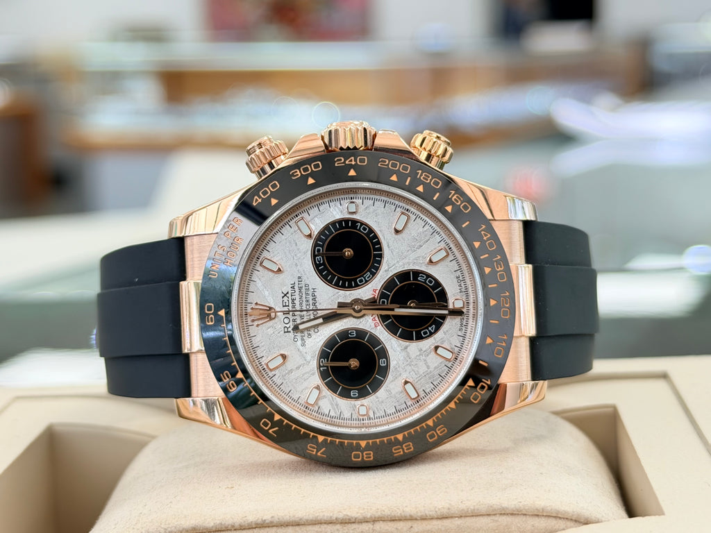 Rolex Daytona 116515LN Cosmograph Daytona Custom METEORITE Style Dial MINT