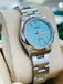 Rolex Oyster Perpetual 31 277200 FACTORY Turquoise Blue “Tiffany” Dial Box and Papers MINT