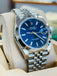 Rolex Datejust 41mm 126300 Blue Dial Jubilee Bracelet  Box and Papers Unworn