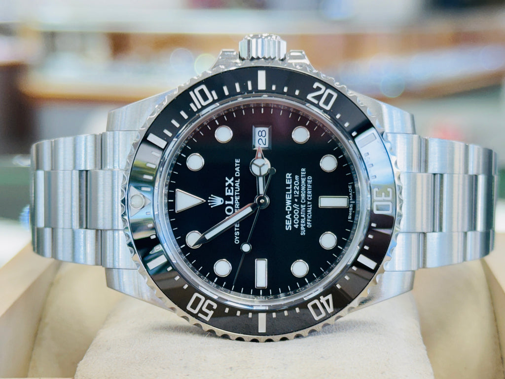 Rolex Sea-Dweller 4000 116600 Black Dial Ceramic Bezel 40mm “Discontinued” Box and Papers MINT