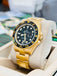 Rolex GMT-Master II 116718LN Black Dial 18k Yellow Gold Oyster Band + Rubber B Box/Service Card