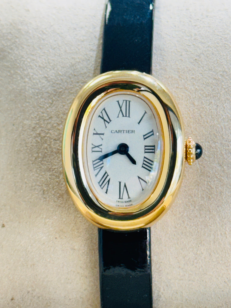Cartier Baignoire de Cartier WGBA0041 “Mini Model” Quartz  Unworn Box and Papers - Diamonds East Intl.