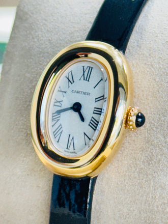 Cartier Baignoire de Cartier WGBA0041 “Mini Model” Quartz  Unworn Box and Papers - Diamonds East Intl.