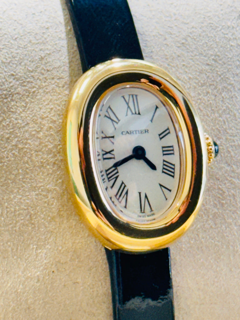Cartier Baignoire de Cartier WGBA0041 “Mini Model” Quartz  Unworn Box and Papers - Diamonds East Intl.