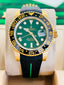 Rolex GMT-Master II 116718LN FACTORY Green Dial Oyster Band + RubberB BOX/PAPERS