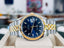 Rolex  Datejust 36 116233 Fluted Bezel  Factory Blue Dial super Jubilee Bracelet  Box and Papers