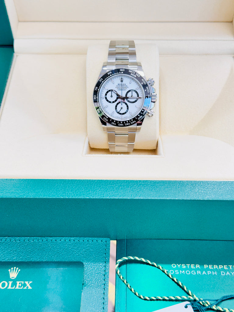 Rolex Daytona 126500LN 40mm Stainless Steel Panda Dial Box & Papers Unworn - Diamonds East Intl.